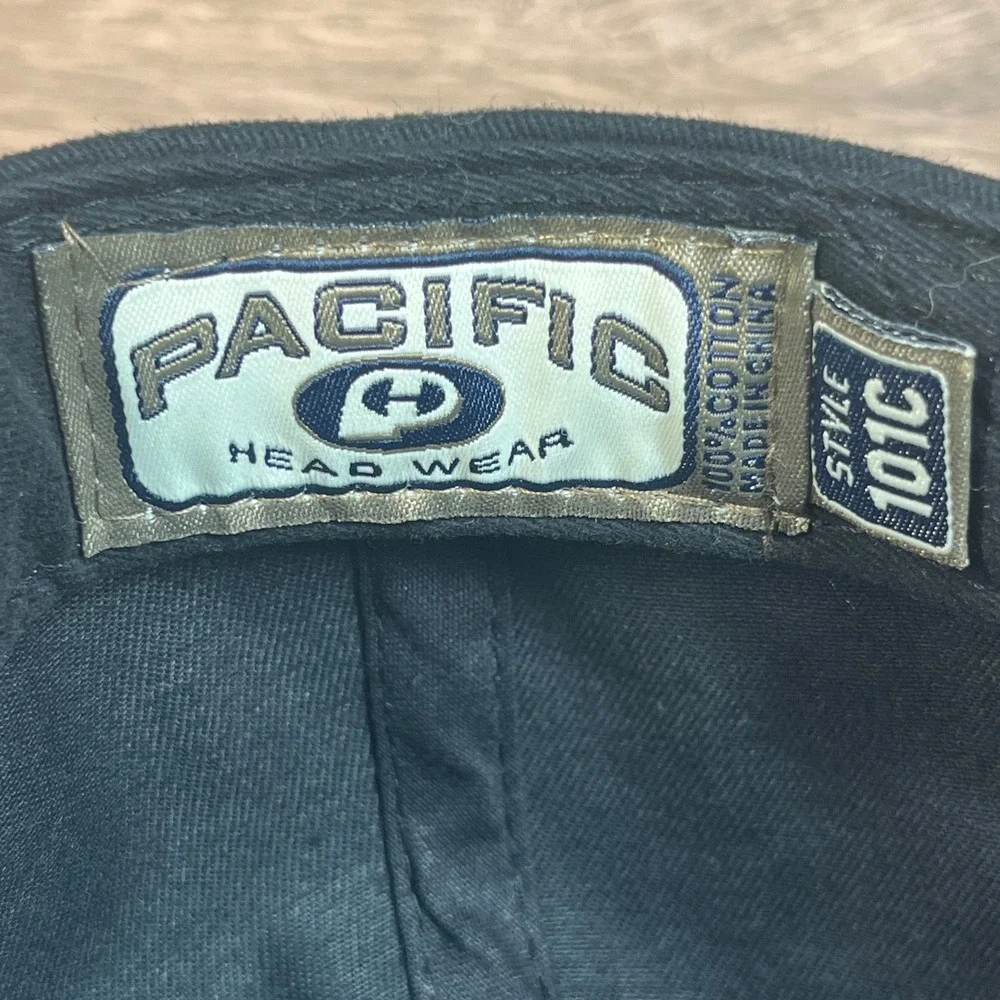 Vintage Y2K Pacific Headwear Oregon Football Cap Adjustable Black Yellow 101C